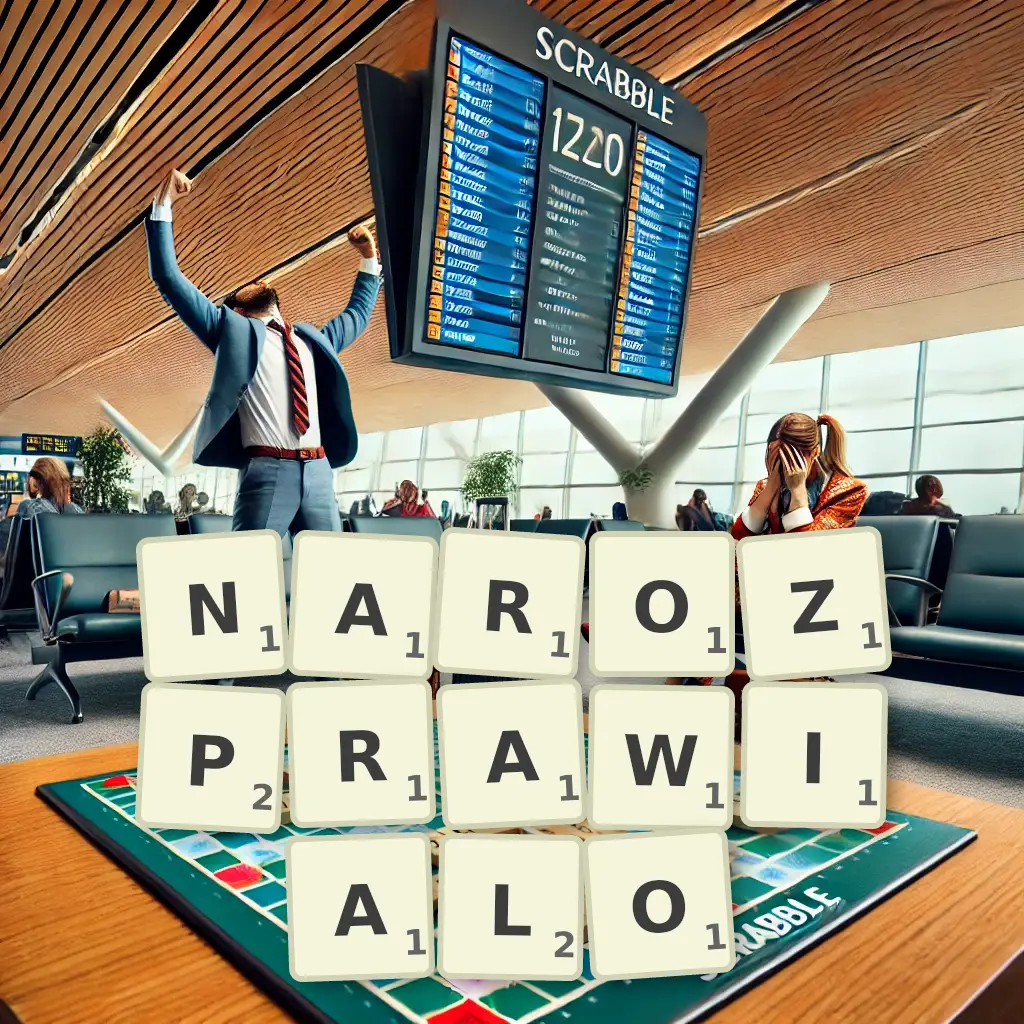 Słowa z liter NAROZPRAWIAŁO