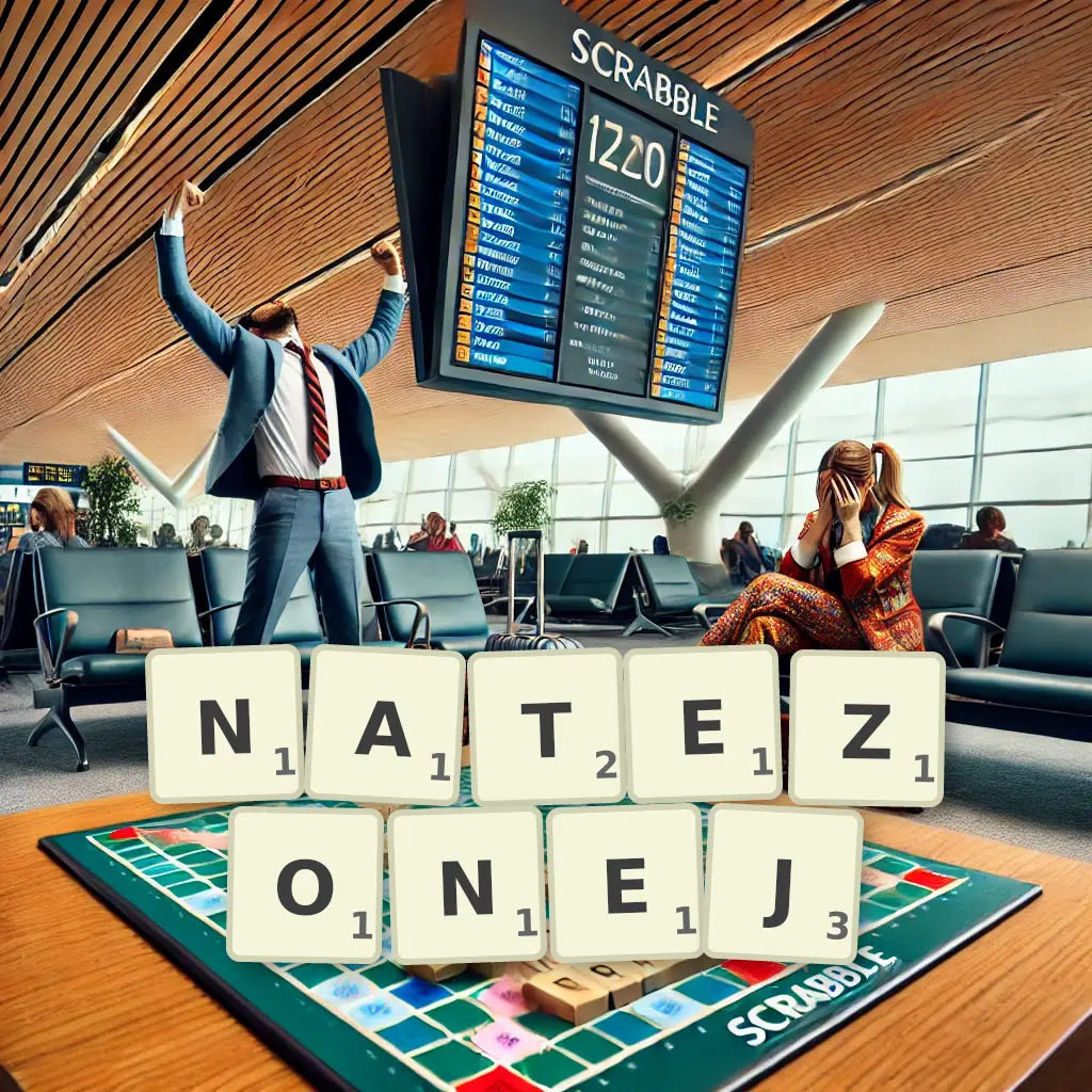 Słowa z liter NATĘŻONEJ