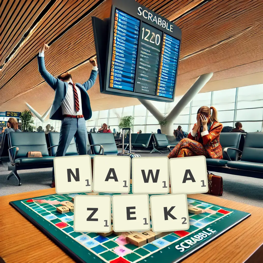 Lista słów z liter NAWAŻEK Słowa z liter NAWAŻEK