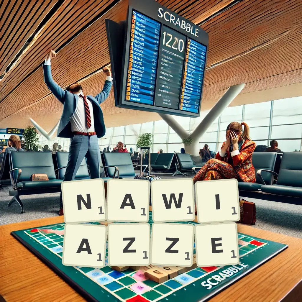 Słowa z liter NAWIĄŻŻE