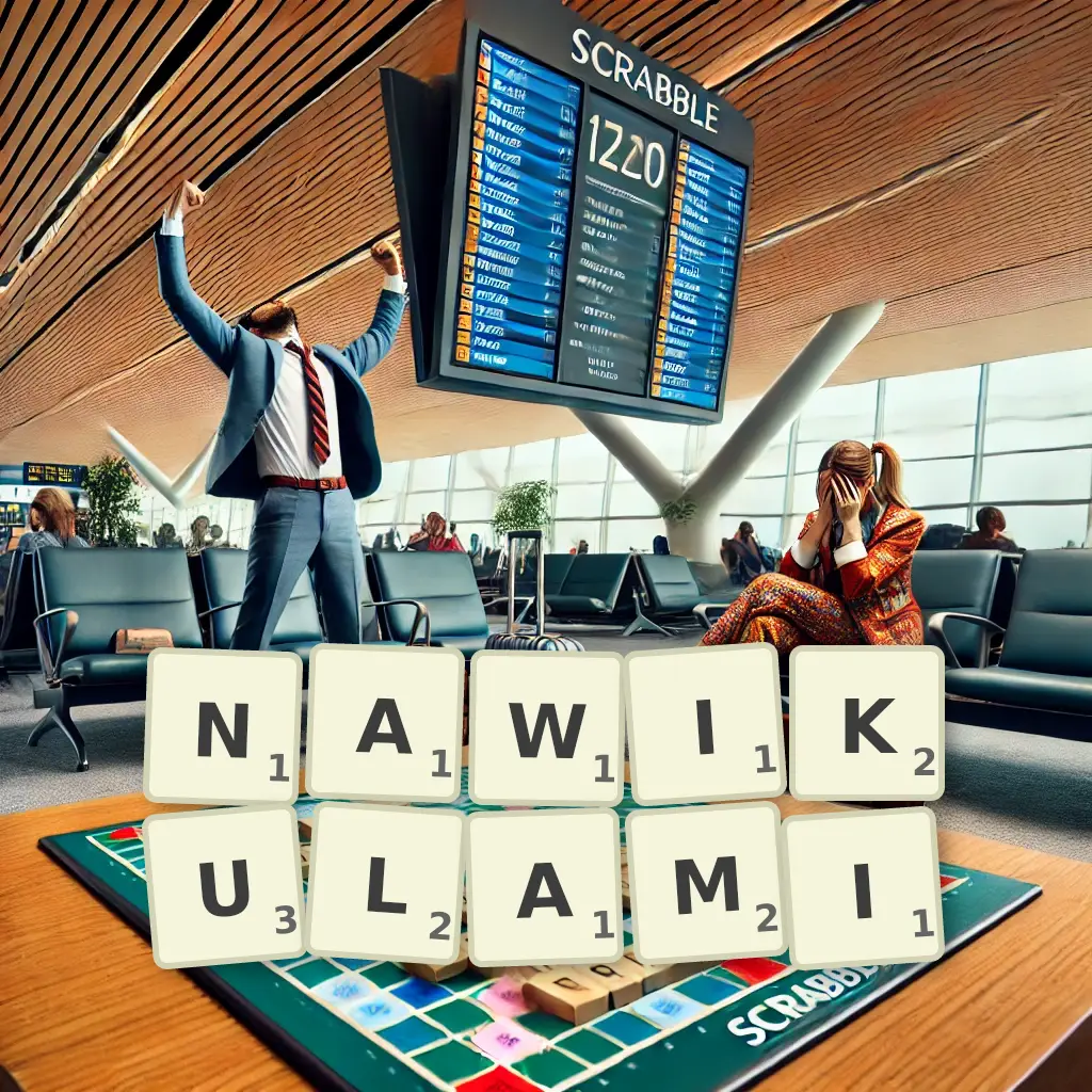 Słowa z liter NAWIKULAMI