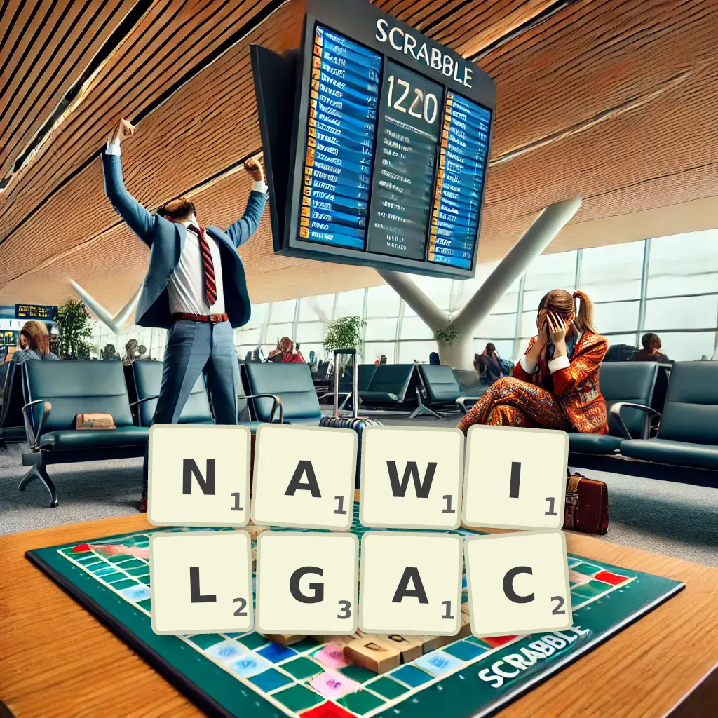 Słowa z liter NAWILGAĆ