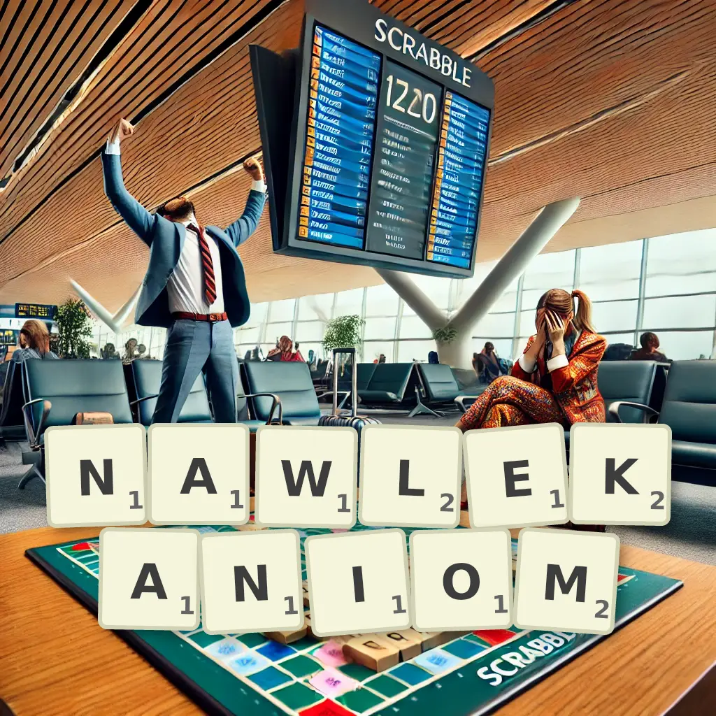 Słowa z liter NAWLEKANIOM