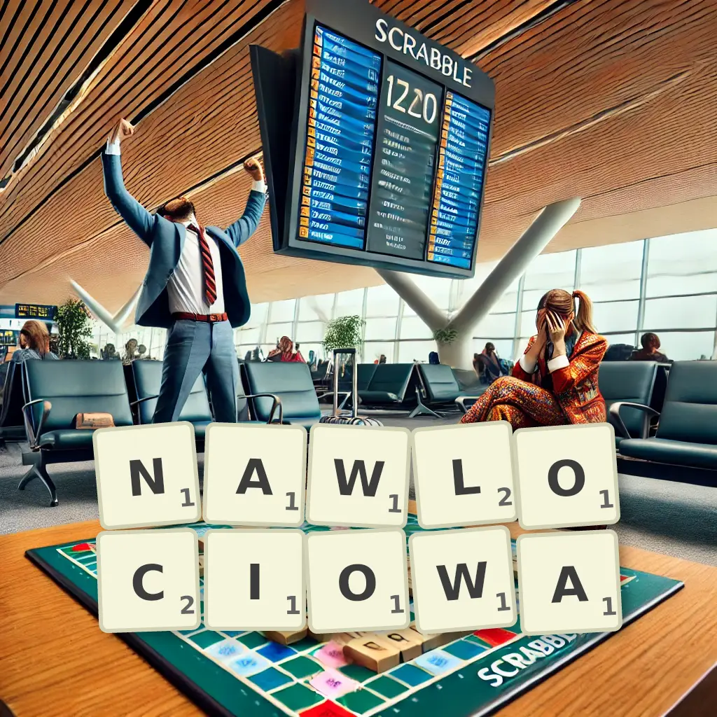 Słowa z liter NAWŁOCIOWĄ