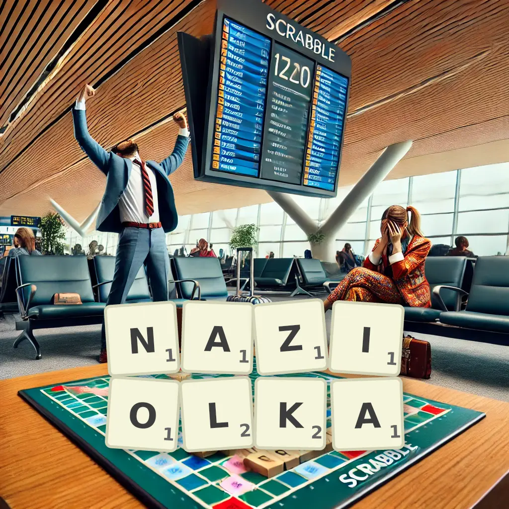 Słowa z liter NAZIOLKA