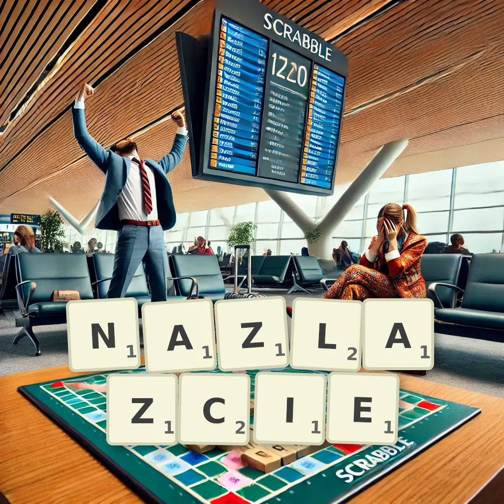 Słowa z liter NAZŁAŹCIE
