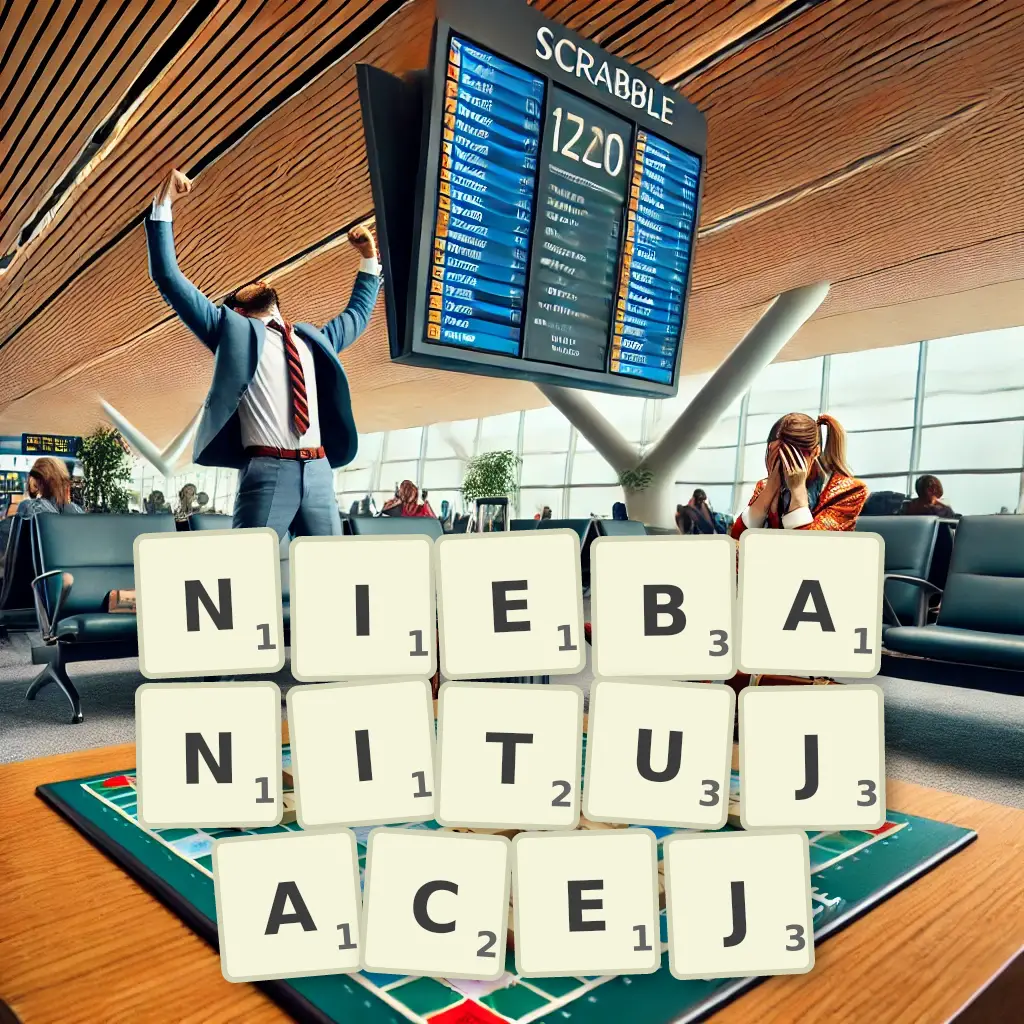 Słowa z liter NIEBANITUJĄCEJ