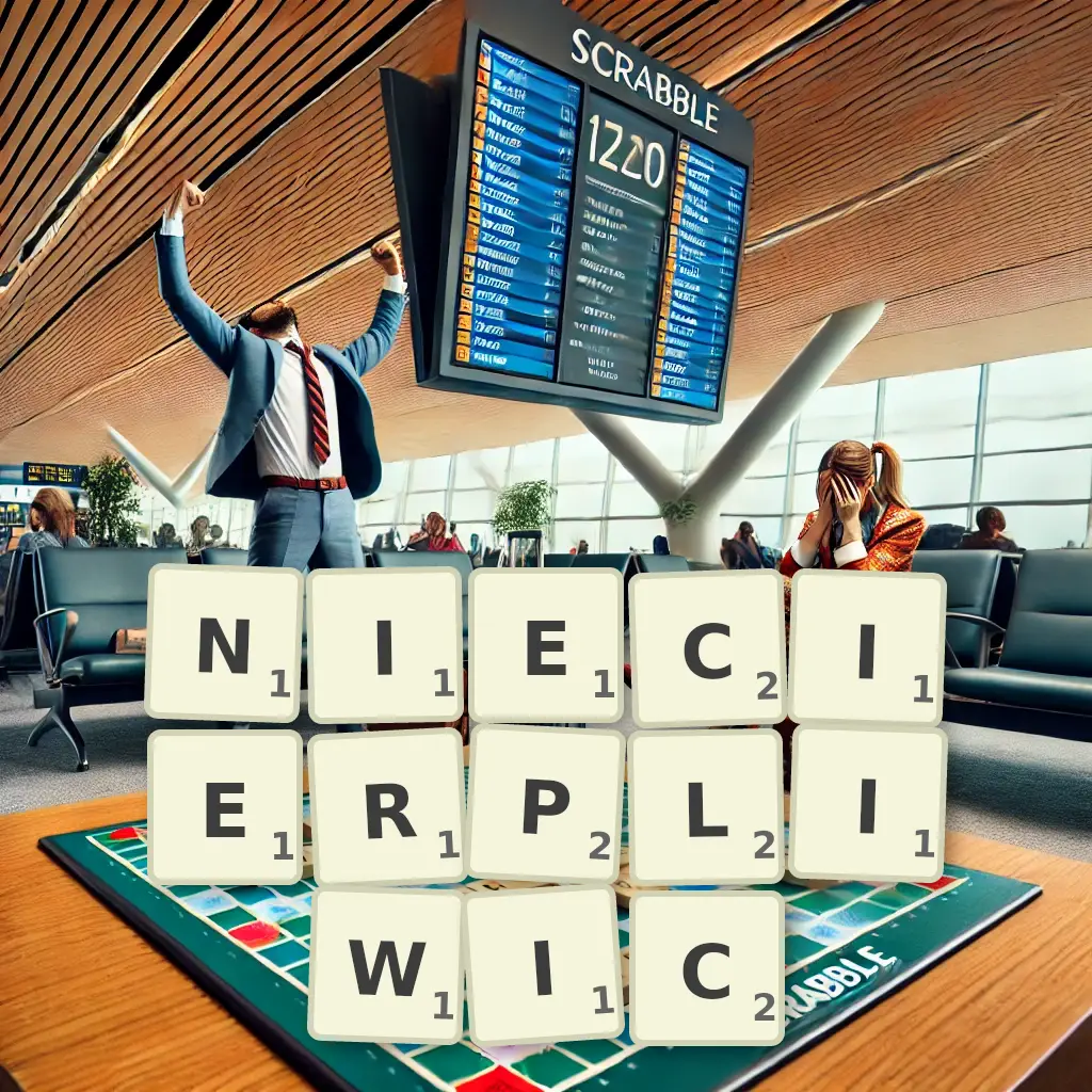 Słowa z liter NIECIERPLIWIĆ