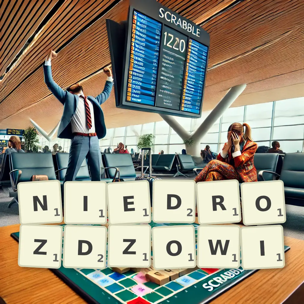 Słowa z liter NIEDROŻDŻOWI