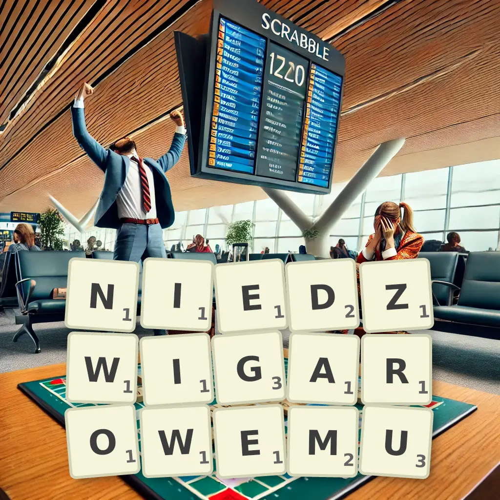 Słowa z liter NIEDŹWIGAROWEMU