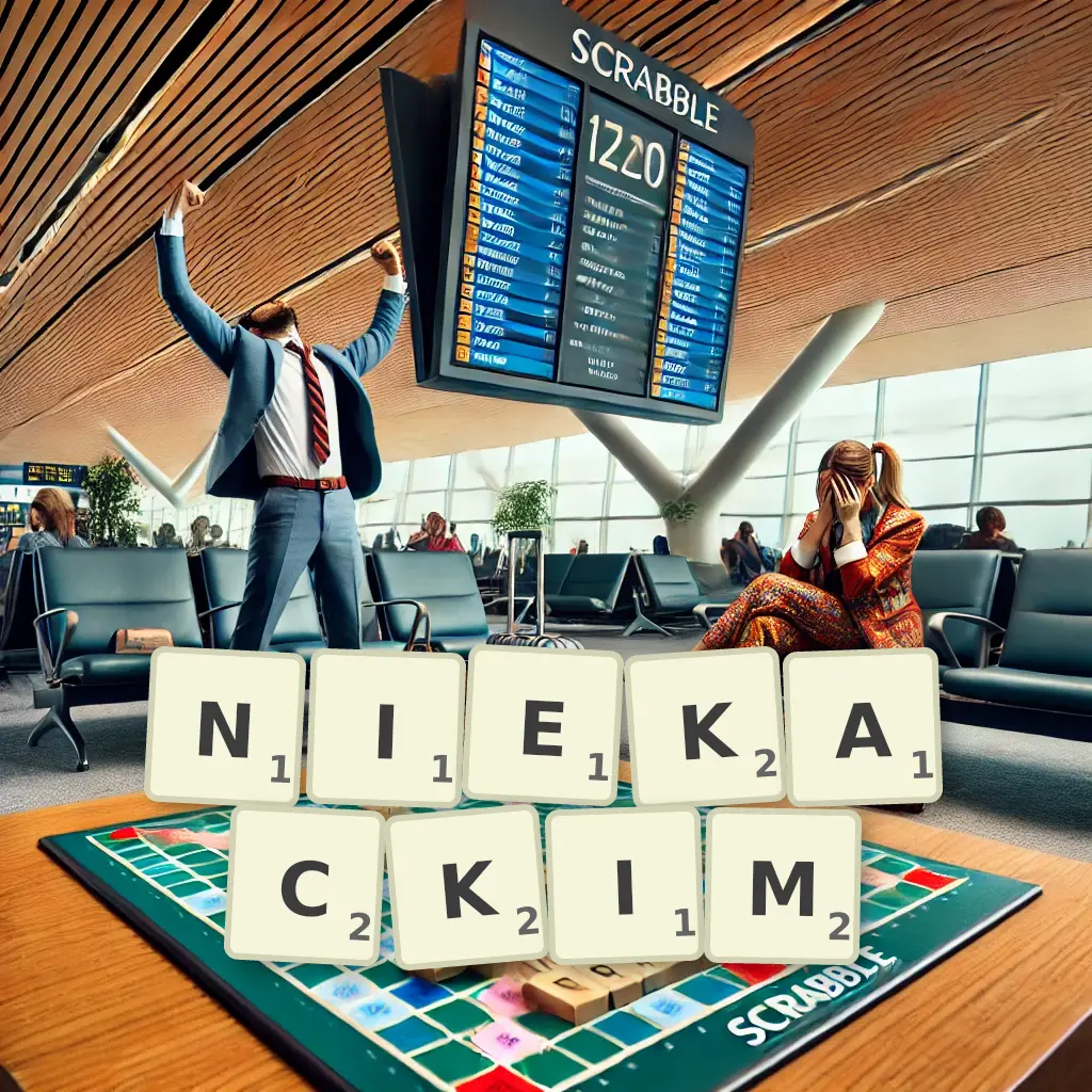Słowa z liter NIEKĄCKIM