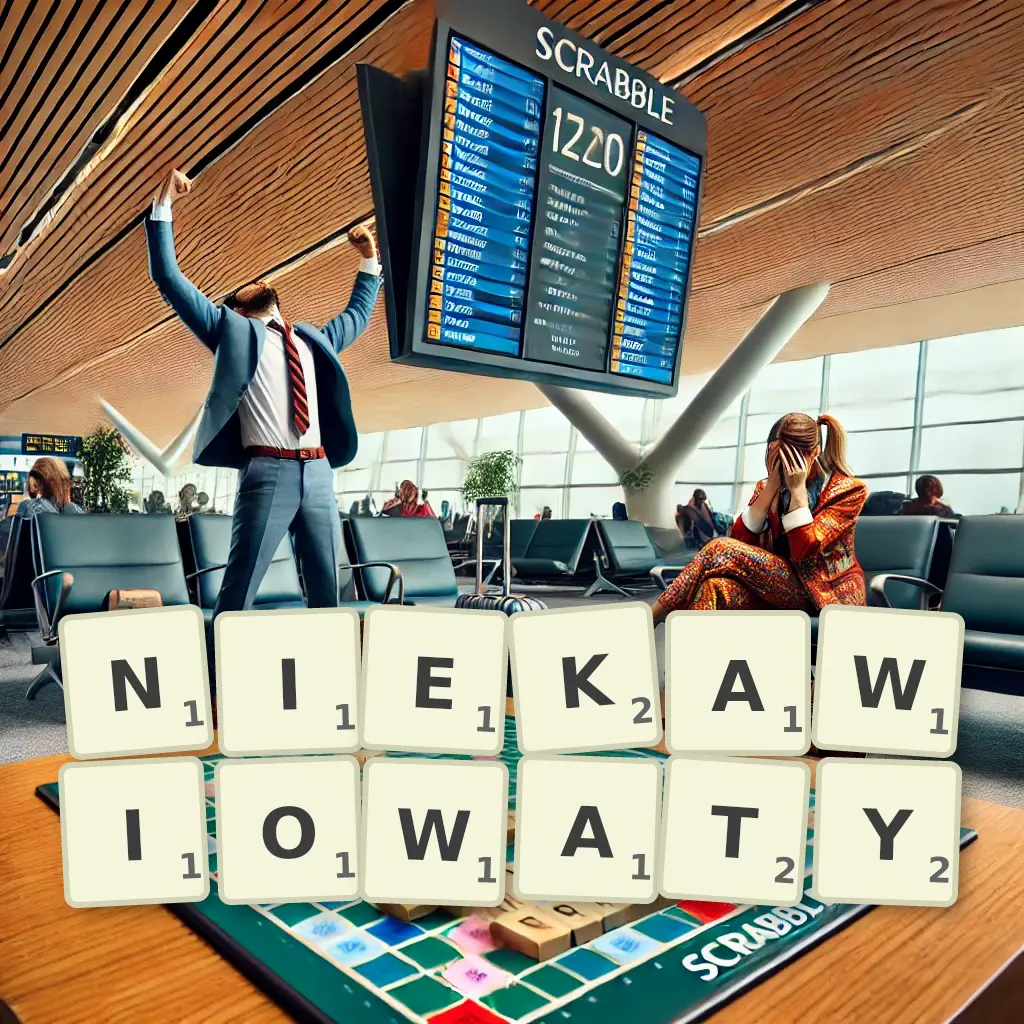 Słowa z liter NIEKAWIOWATY