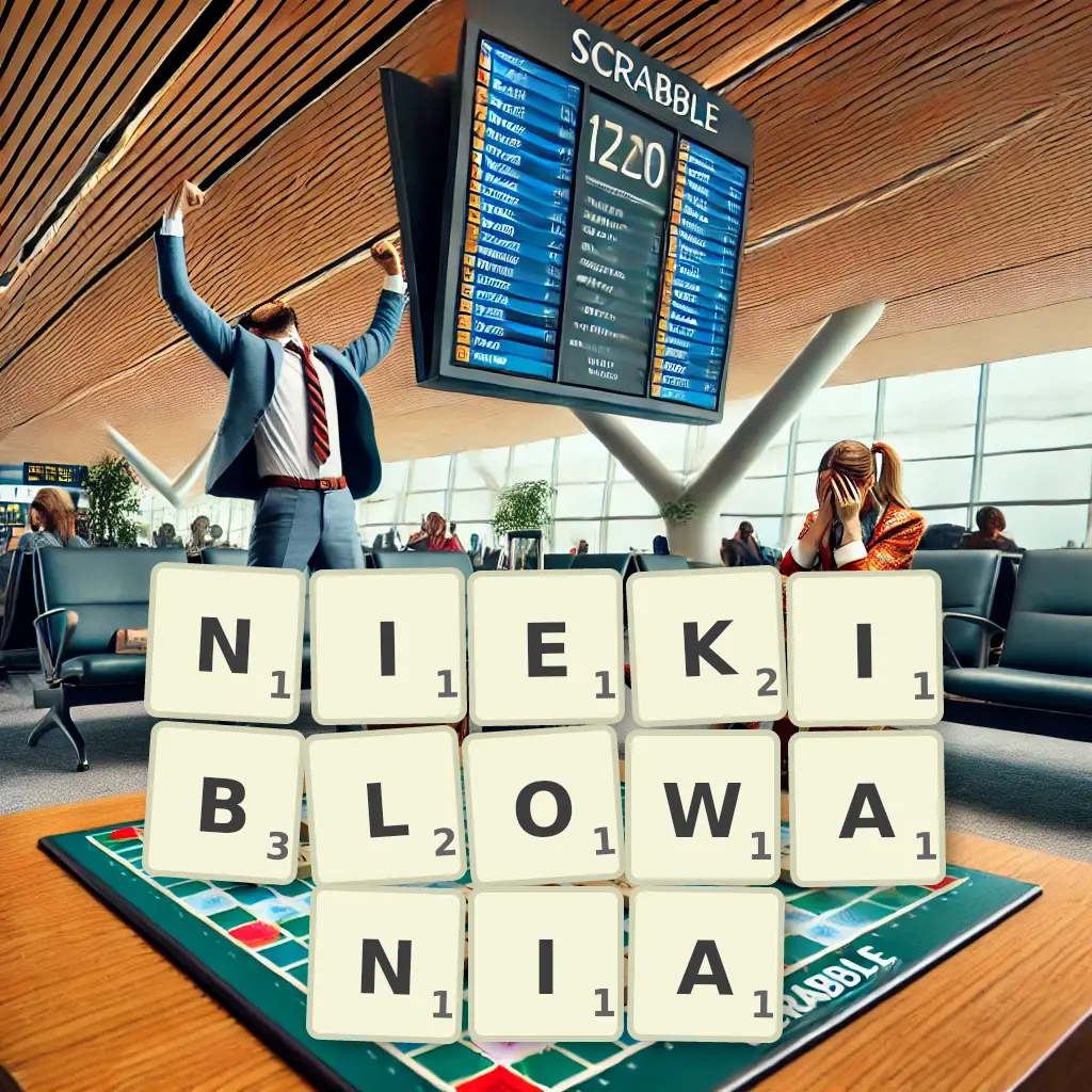 Słowa z liter NIEKIBLOWANIA
