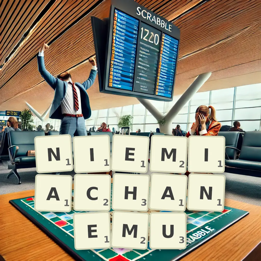 Słowa z liter NIEMIĄCHANEMU