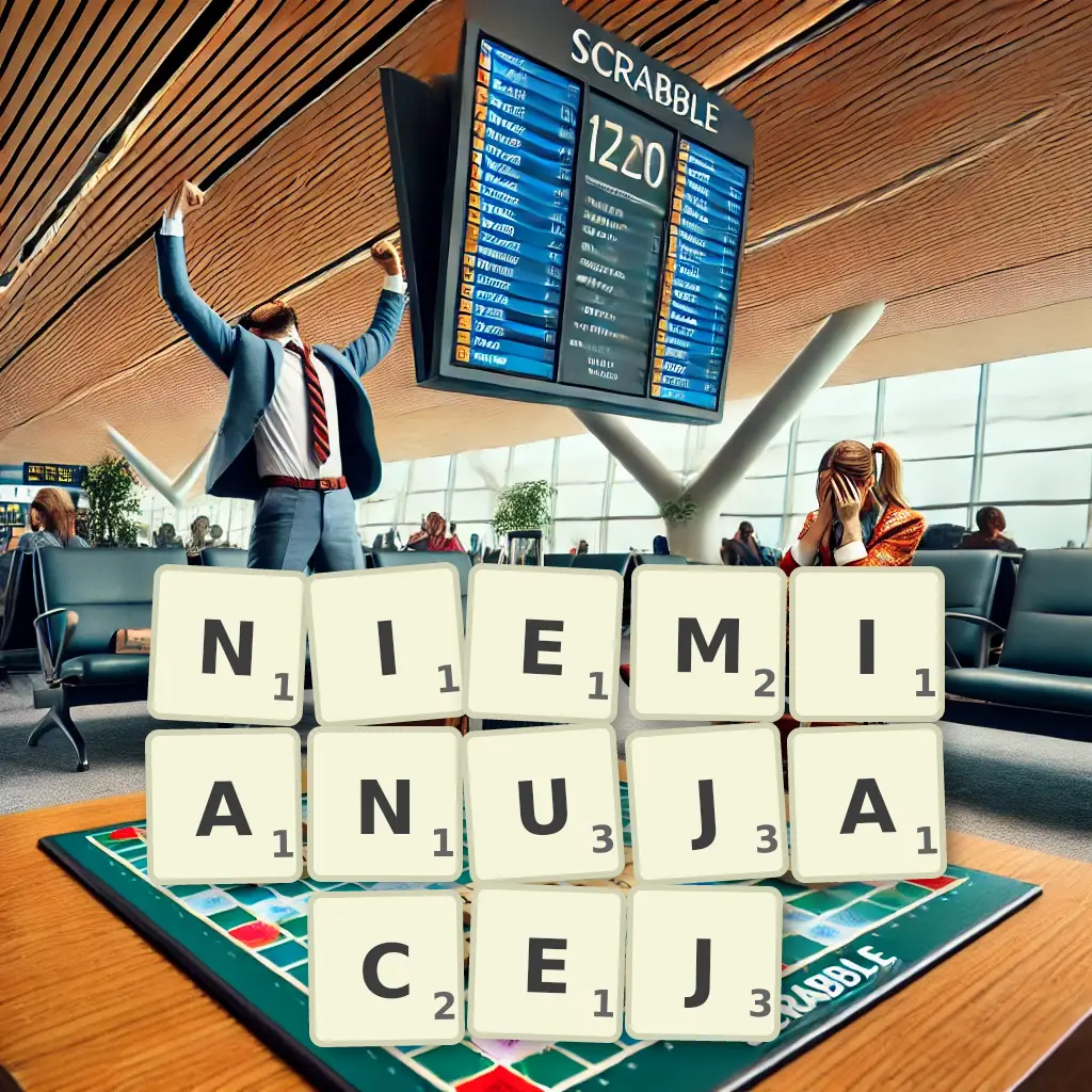 Słowa z liter NIEMIANUJĄCEJ