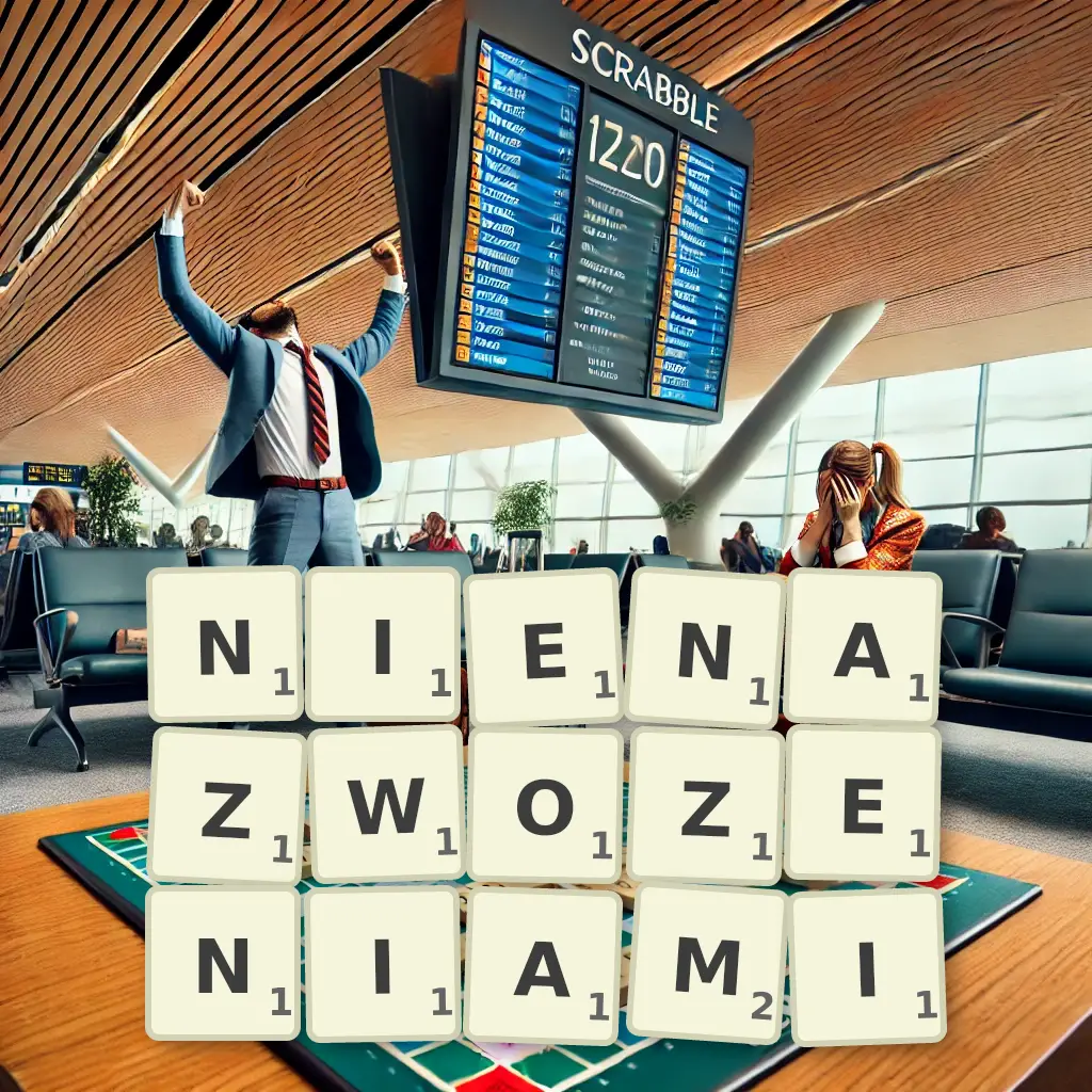 Słowa z liter NIENAZWOŻENIAMI