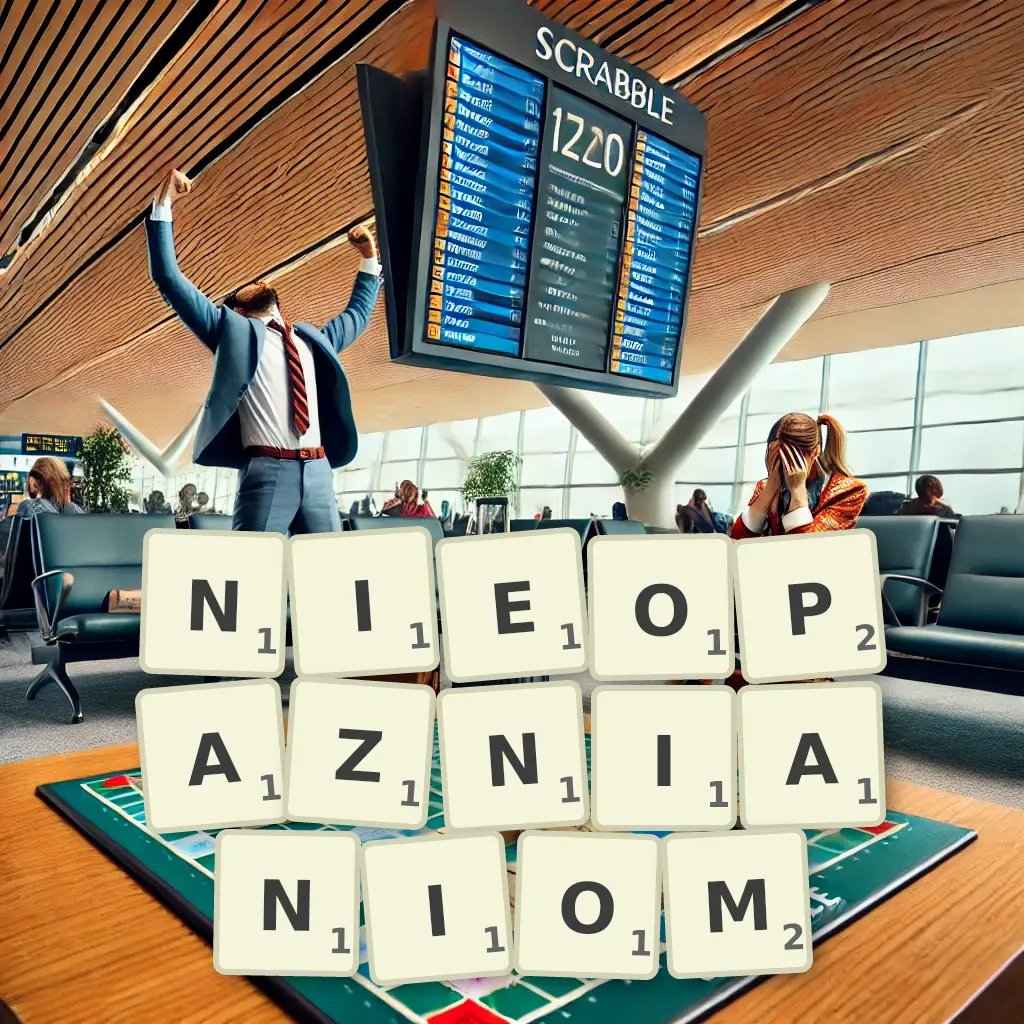 Słowa z liter NIEOPAŹNIANIOM