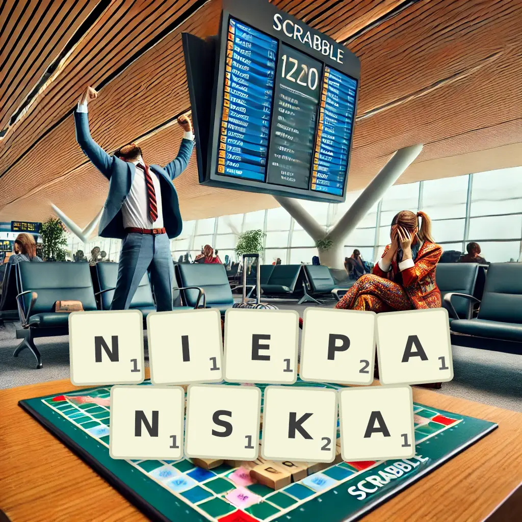Słowa z liter NIEPAŃSKĄ
