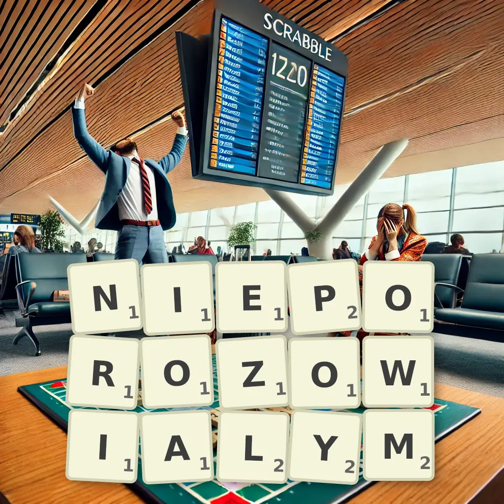 Słowa z liter NIEPORÓŻOWIAŁYM