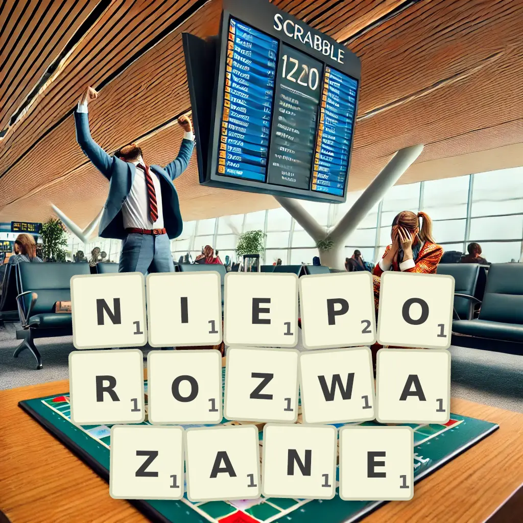 Słowa z liter NIEPOROZWAŻANE