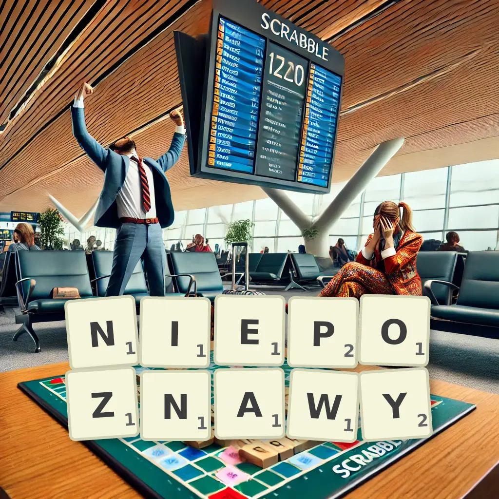 Słowa z liter NIEPÓŹNAWY