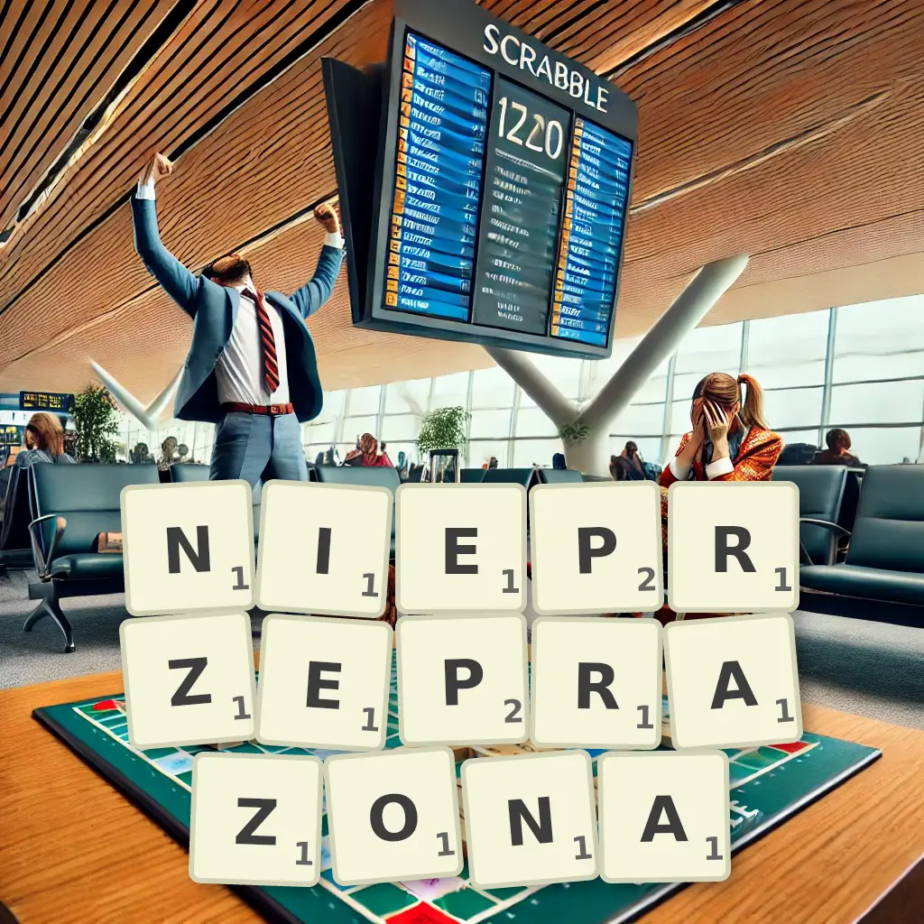 Słowa z liter NIEPRZEPRAŻONĄ