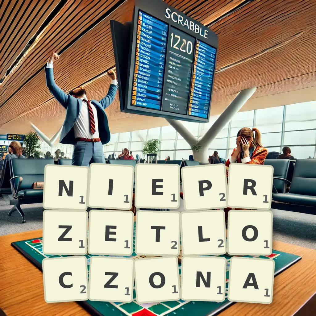 Słowa z liter NIEPRZETŁOCZONĄ