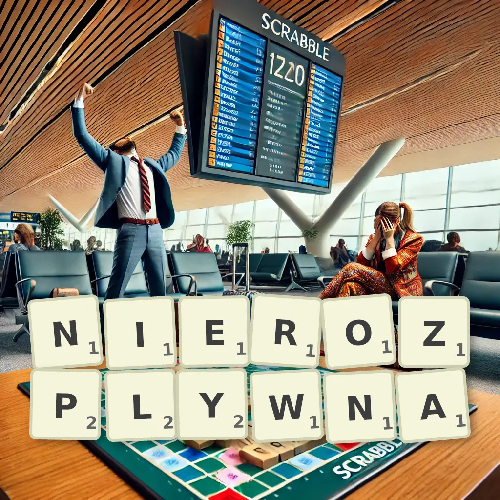 Słowa z liter NIEROZPŁYWNA