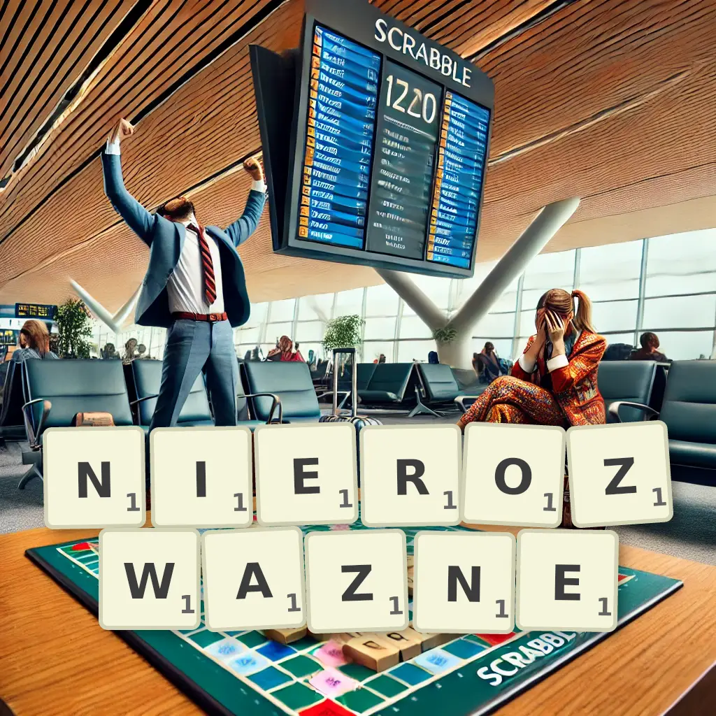 Słowa z liter NIEROZWAŻNE