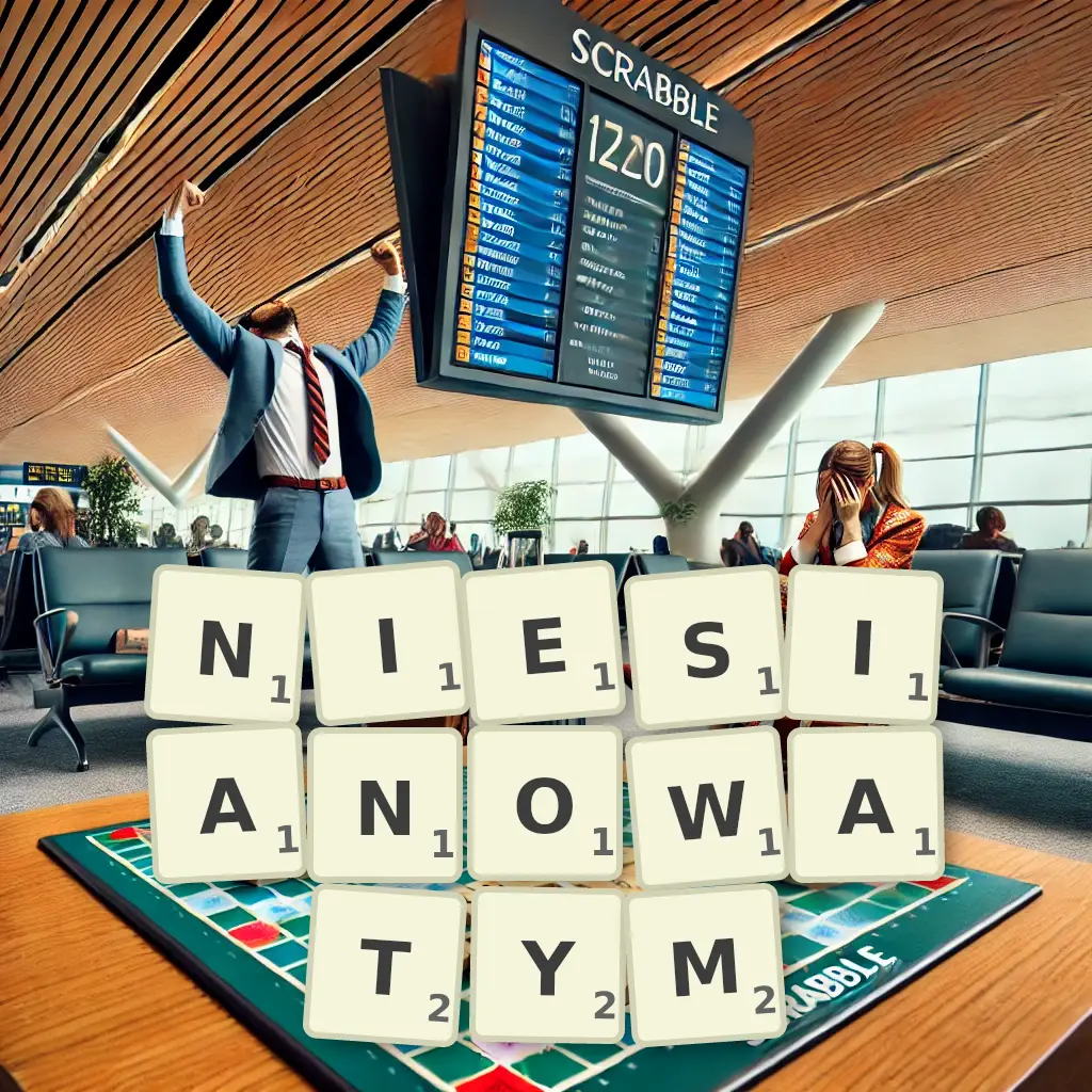 Słowa z liter NIESIANOWATYM