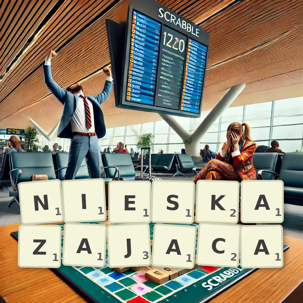 Słowa z liter NIESKAŻAJĄCĄ