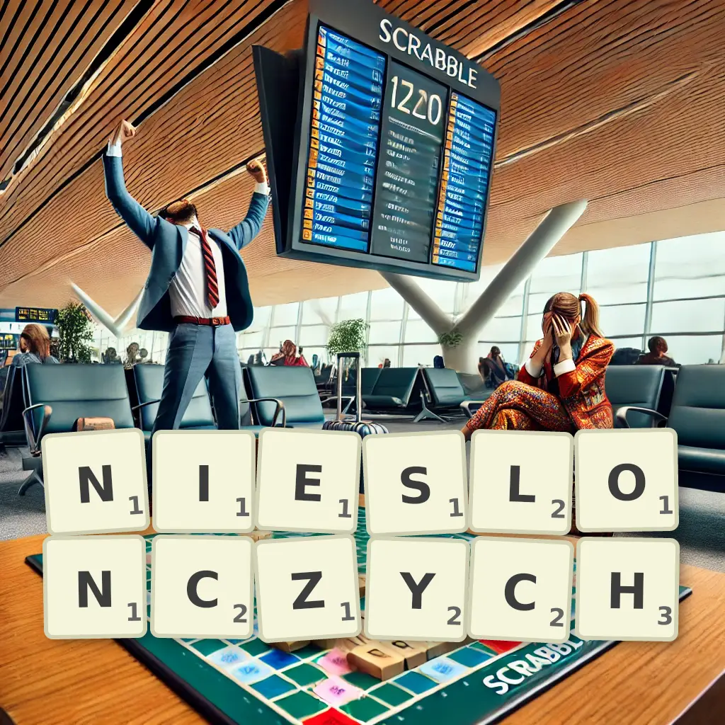 Słowa z liter NIESŁONCZYCH