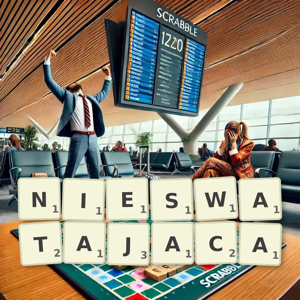 Słowa z liter NIESWATAJĄCA