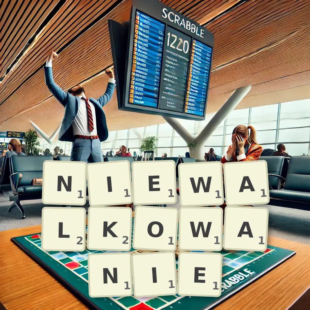 Słowa z liter NIEWAŁKOWANIE