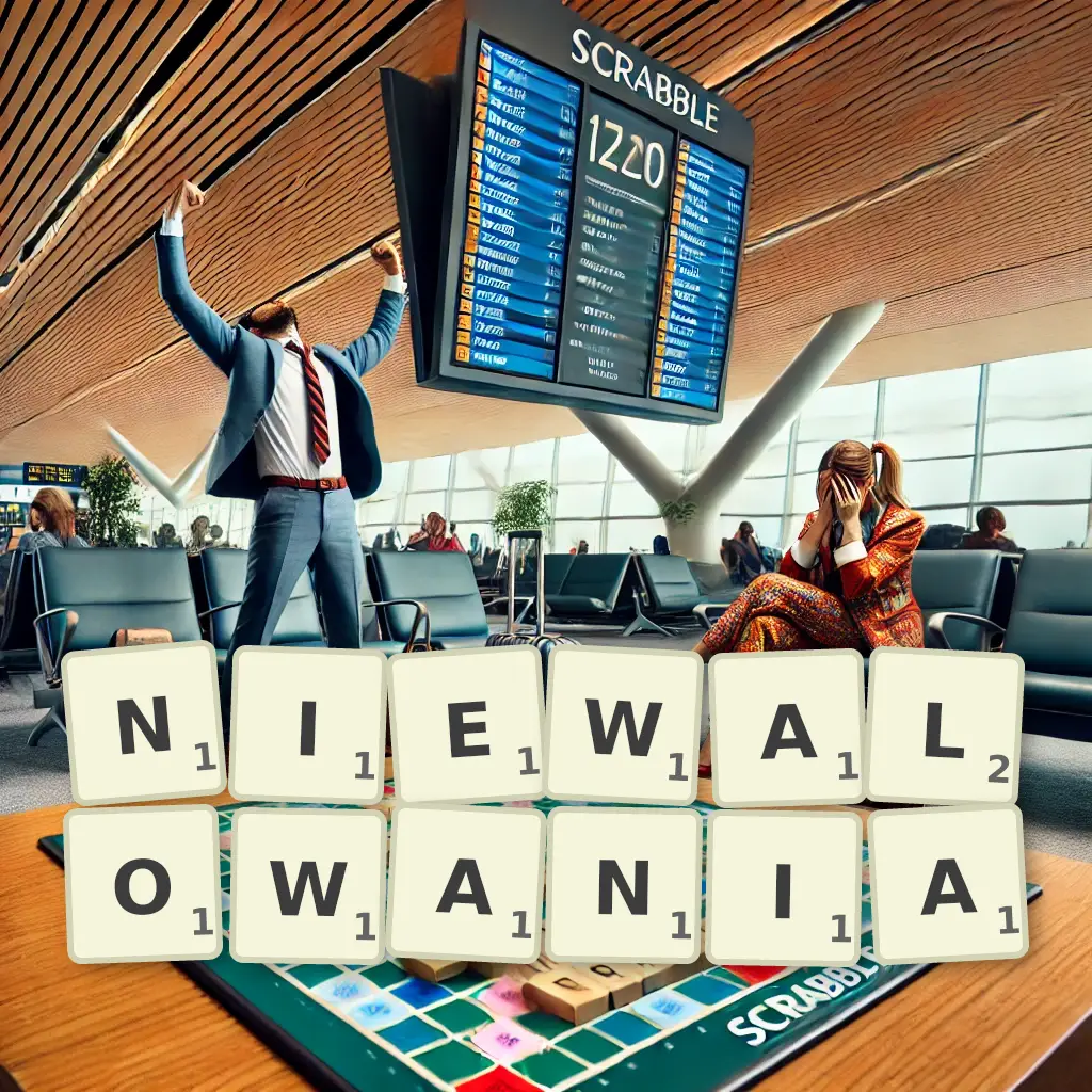 Słowa z liter NIEWAŁOWANIA