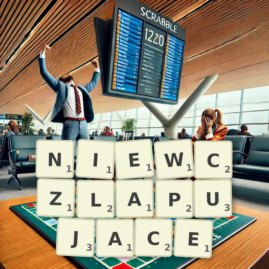 Słowa z liter NIEWCZŁAPUJĄCE