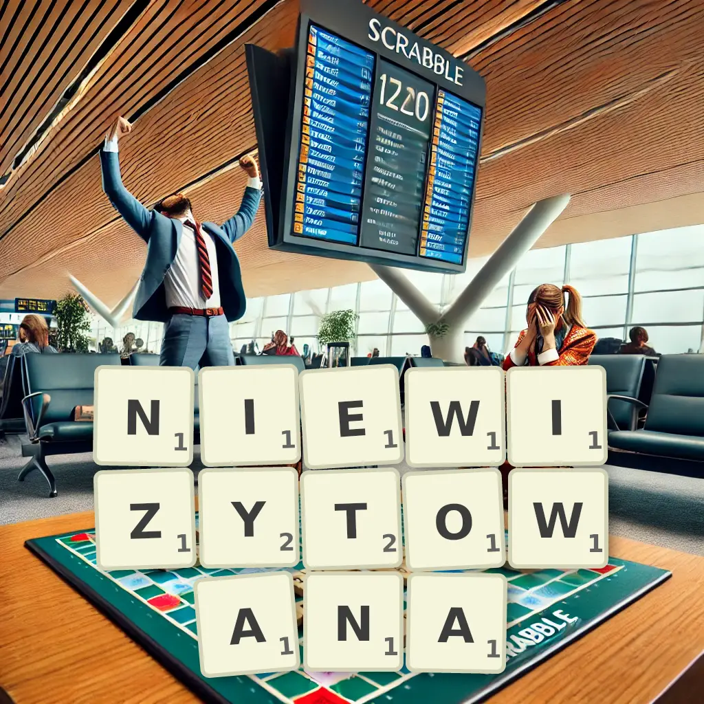 Słowa z liter NIEWIZYTOWANĄ