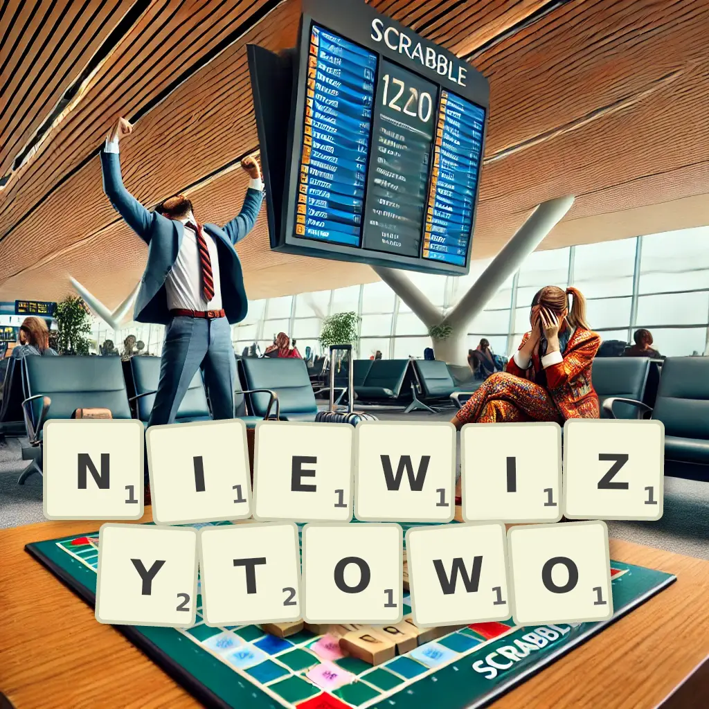 Słowa z liter NIEWIZYTOWO