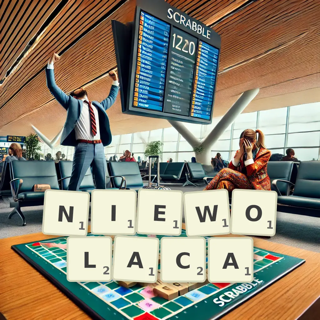 Słowa z liter NIEWOLĄCĄ