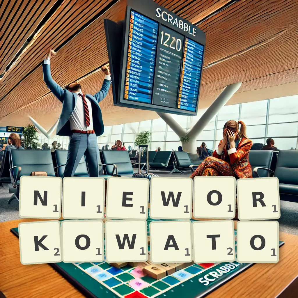 Słowa z liter NIEWORKOWATO