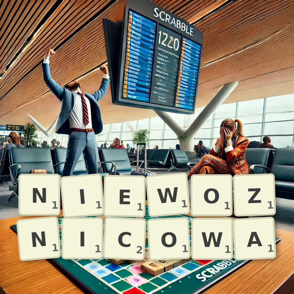 Słowa z liter NIEWOŹNICOWĄ