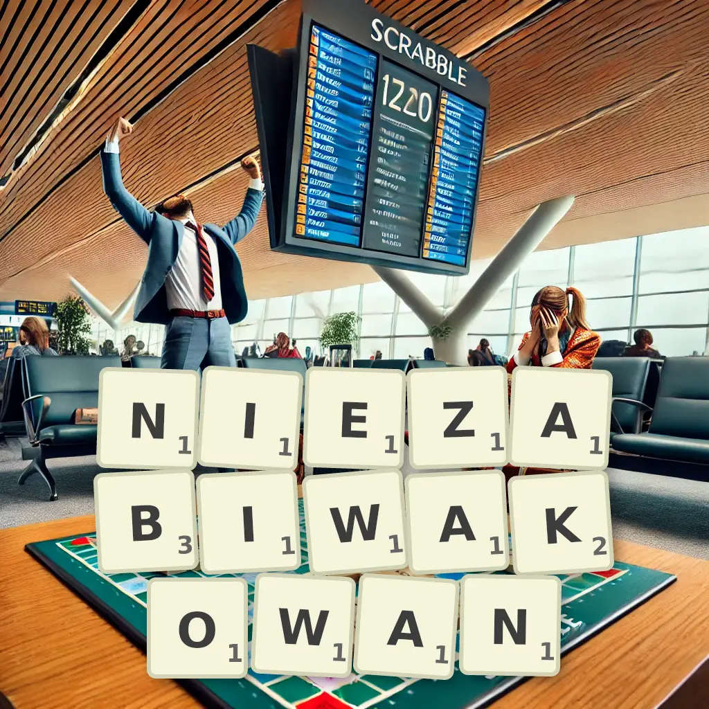 Słowa z liter NIEZABIWAKOWAŃ