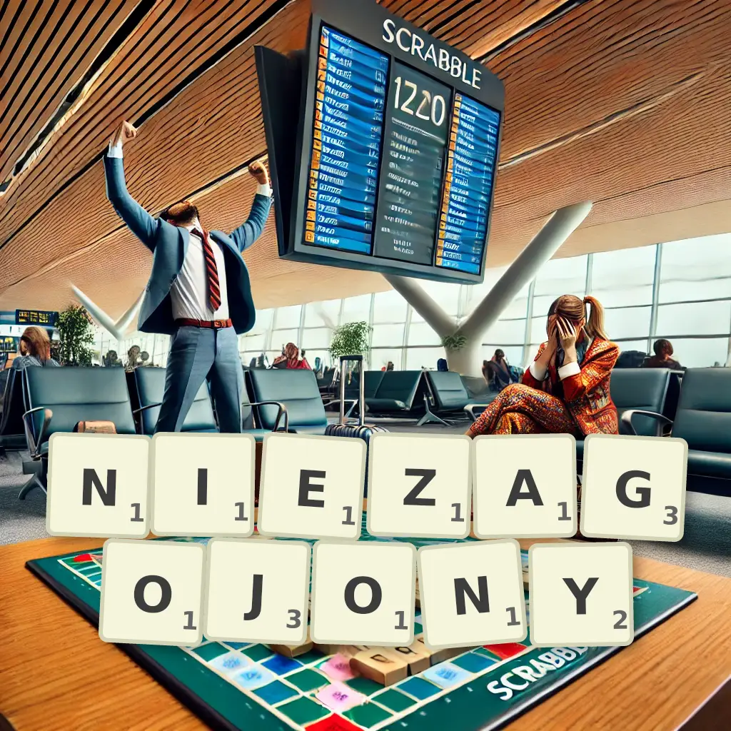 Słowa z liter NIEZAGOJONY