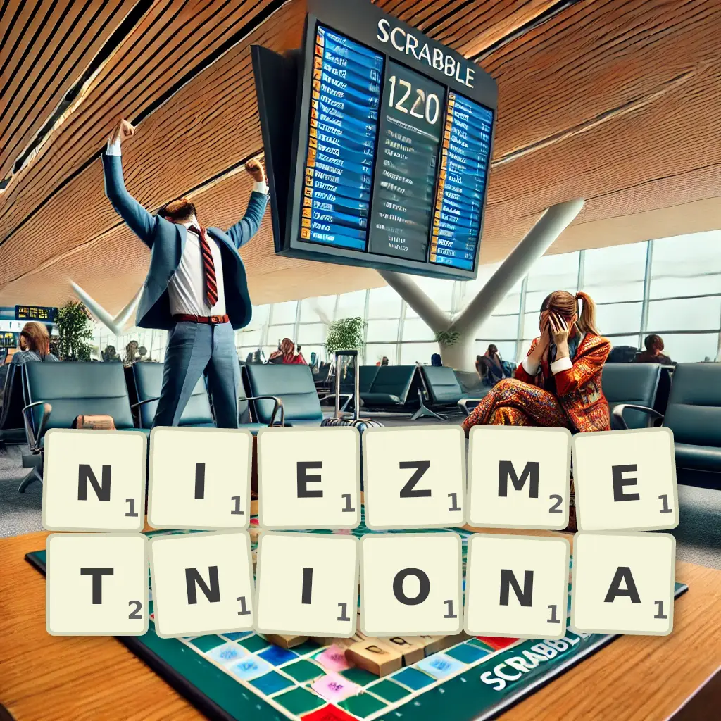 Słowa z liter NIEZMĘTNIONA