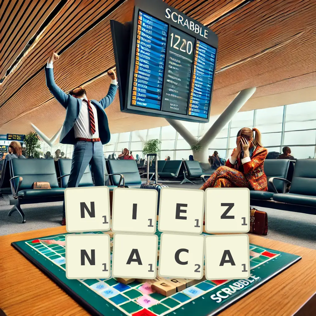 Słowa z liter NIEŻNĄCĄ