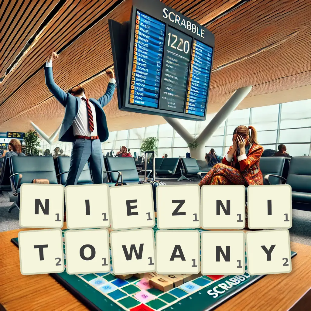 Słowa z liter NIEZNITOWANY