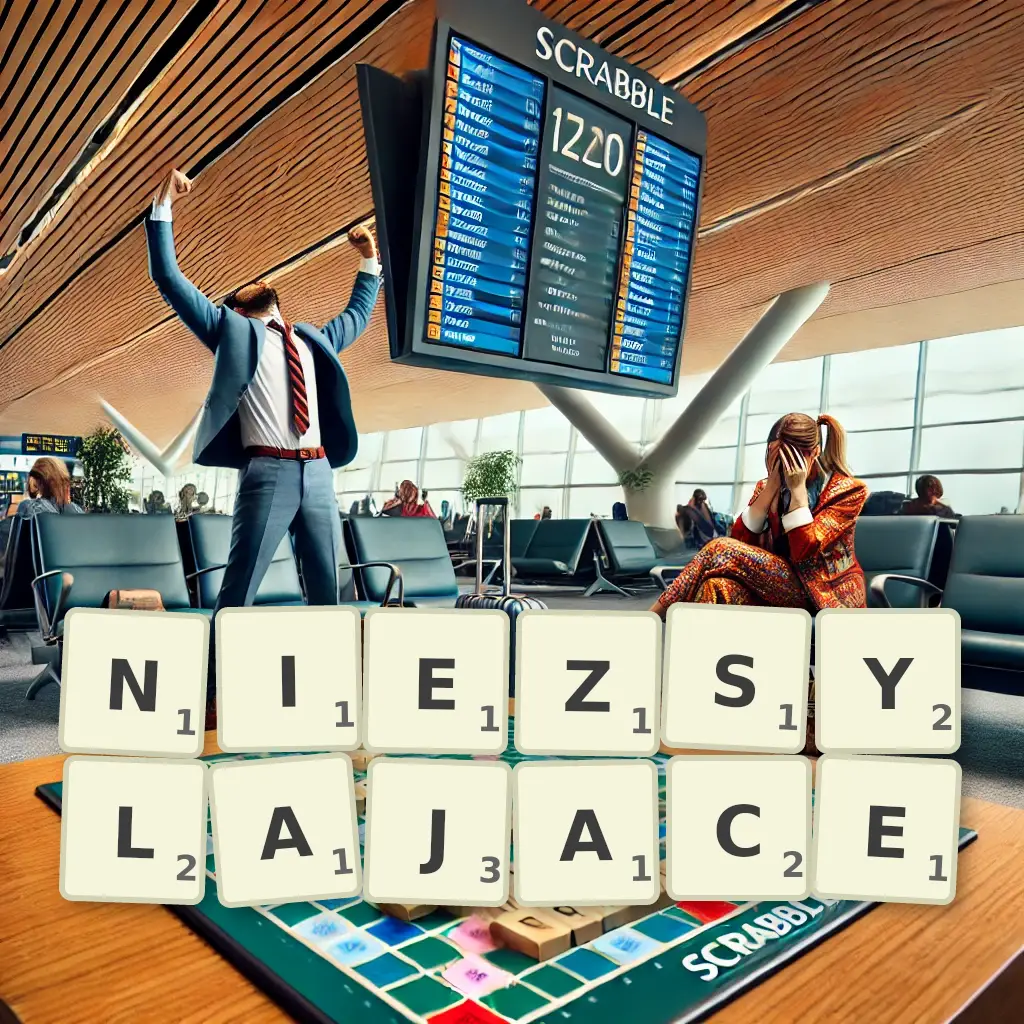 Słowa z liter NIEZSYŁAJĄCE