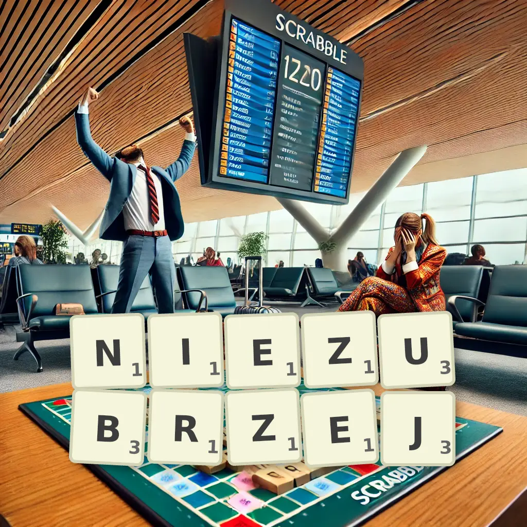 Słowa z liter NIEŻUBRZEJ