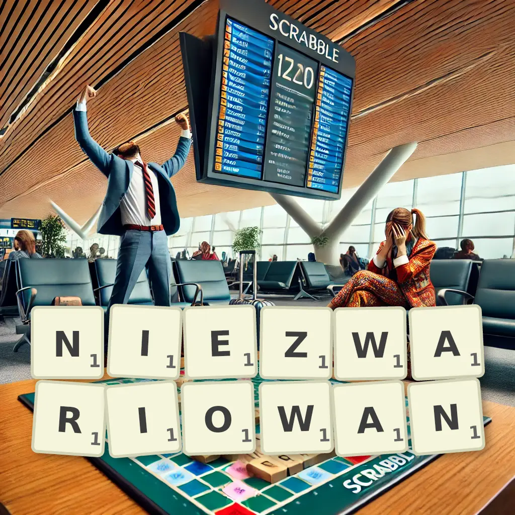 Słowa z liter NIEZWARIOWAŃ