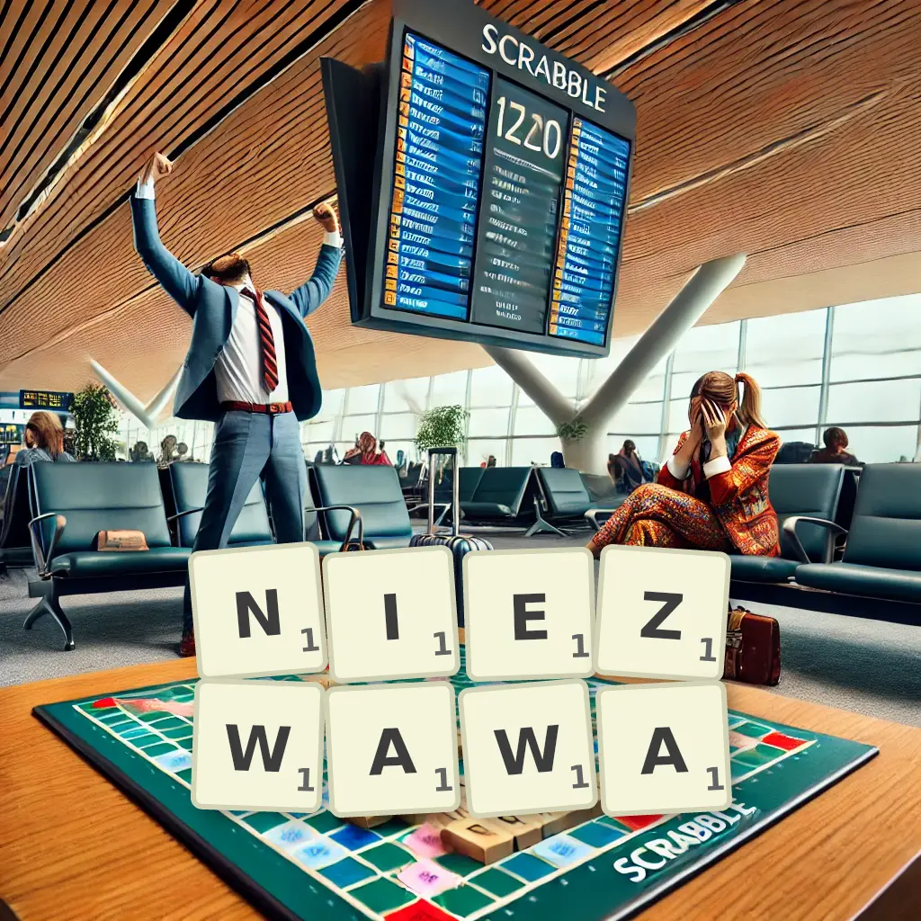Słowa z liter NIEŻWAWĄ